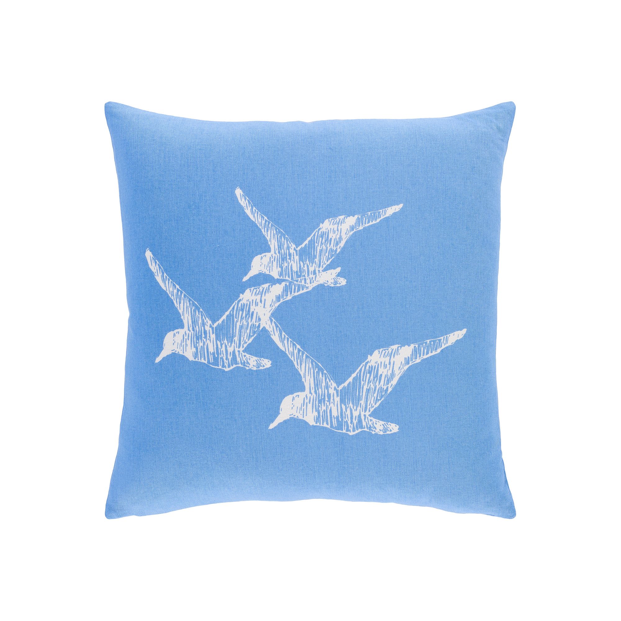 Decor 140 Laura Coastal Throw Pillow, Bright Blue