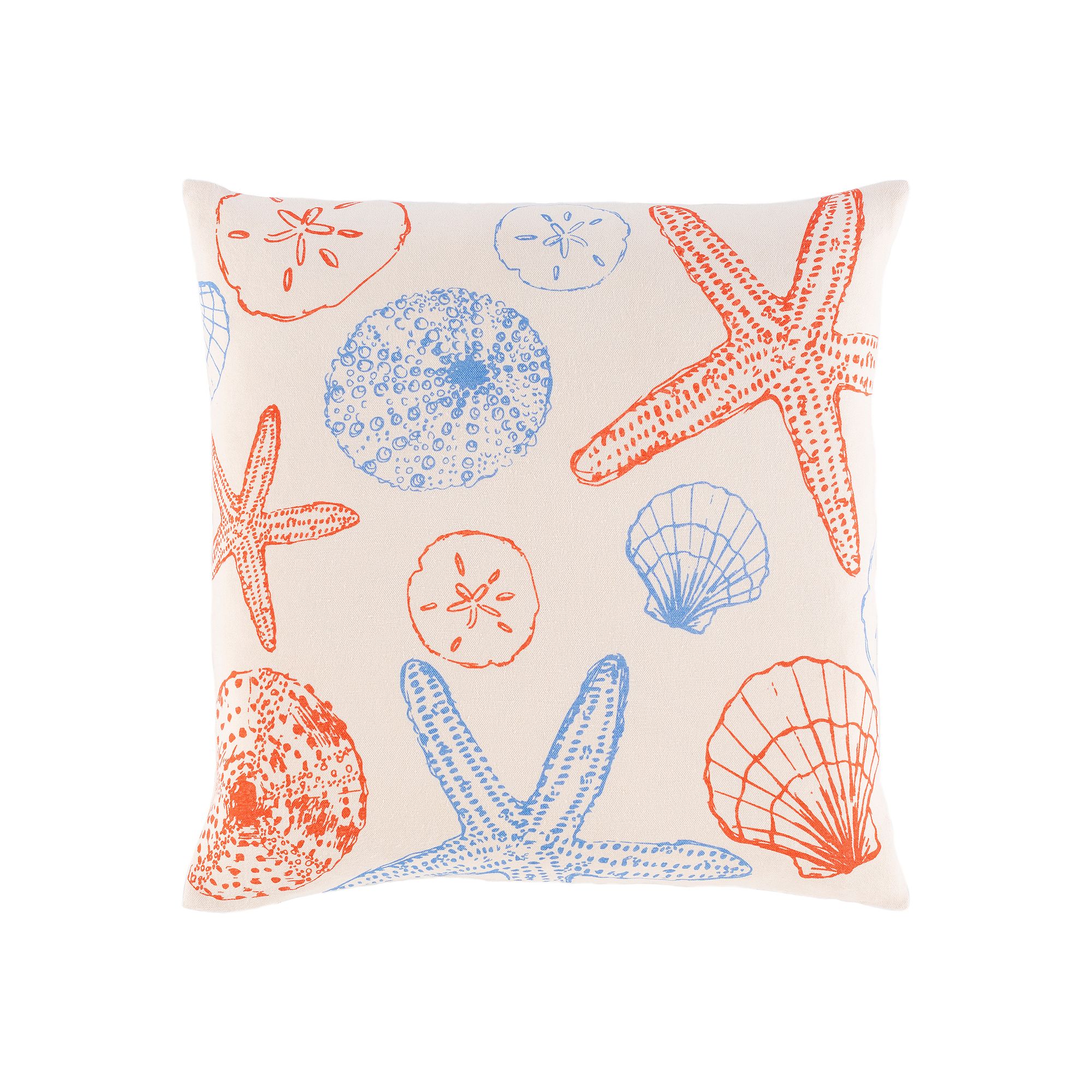Decor 140 Alejandra Coastal Throw Pillow, Ivory
