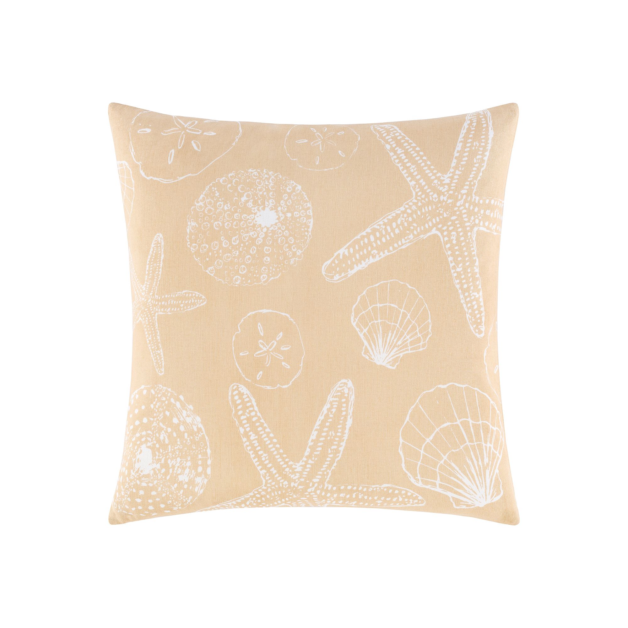 Decor 140 Luana Coastal Throw Pillow, Wheat