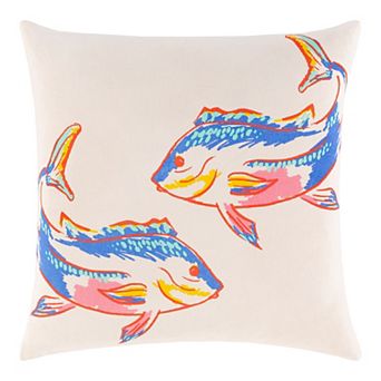 Decor 140 Fatima Coastal Throw Pillow