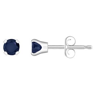Celebration Gems 14k White Gold Gemstone Stud Earrings