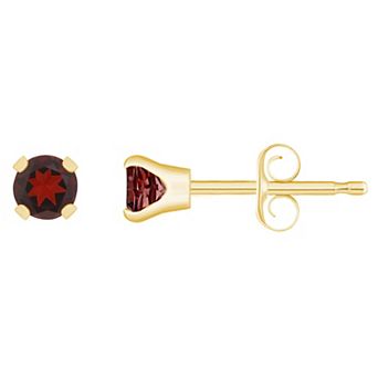Celebration Gems 14k Gold Birthstone Stud Earrings