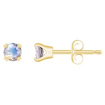 Celebration Gems 14k Gold Birthstone Stud Earrings
