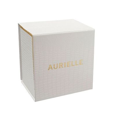 Aurielle Three-Pair Tri-Tone Polished 50 mm Hoop Earring Set