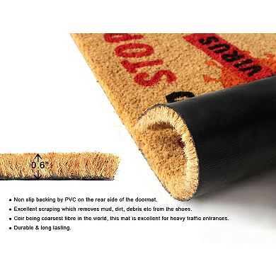 RugSmith Help To Stop Coronavirus Doormat