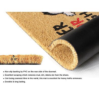 RugSmith Cover Your Cough Doormat