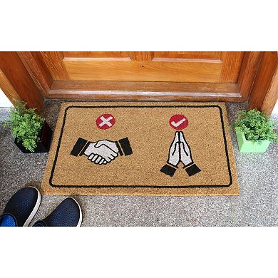 RugSmith No Handshake Doormat