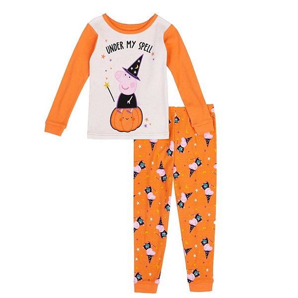 Toddler Girl Peppa Pig Halloween Pajama Set