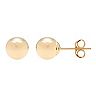 A&M 14k Gold Ball Stud Earrings