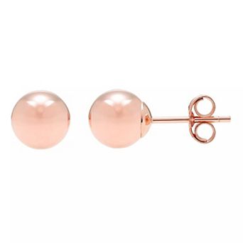 A&M 14k Gold Ball Stud Earrings