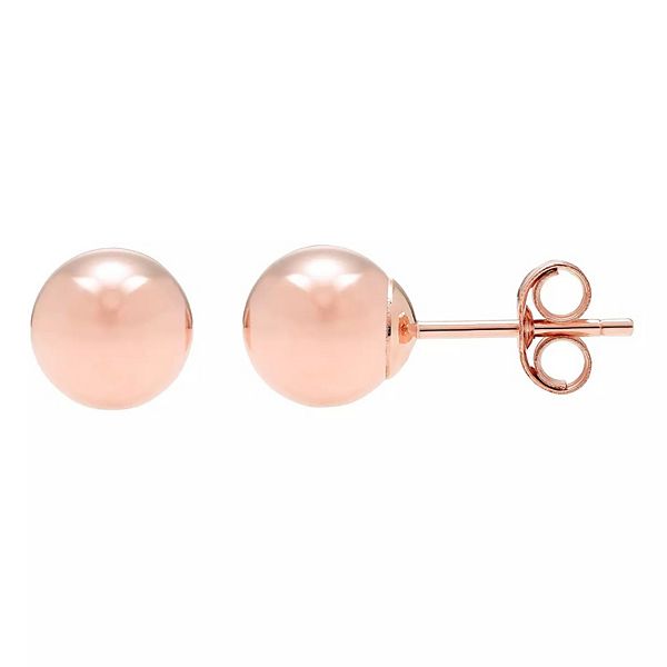 18k Gold Medium Boules Stud Earrings
