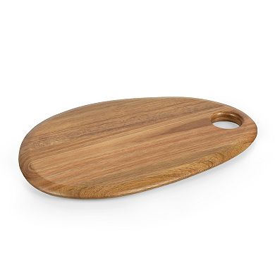 Toscana 15" x 10" Pebble Shaped Acacia Serving Board