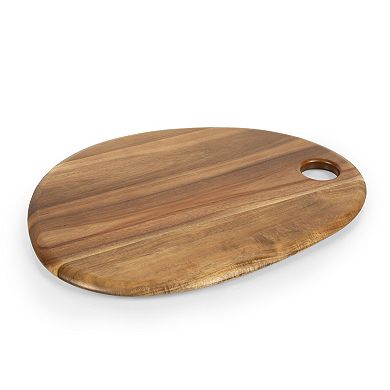 Toscana 18" x 15" Pebble Shaped Acacia Serving Board