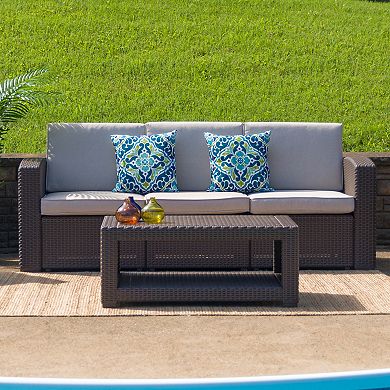 Flash Furniture Patio Couch