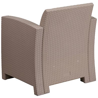 Flash Furniture Patio Arm Chair