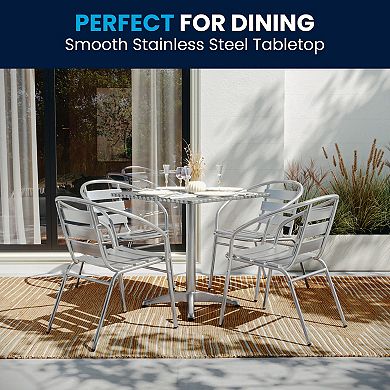 Flash Furniture 27.5-in. Square Patio Table & Chair 5-piece Set
