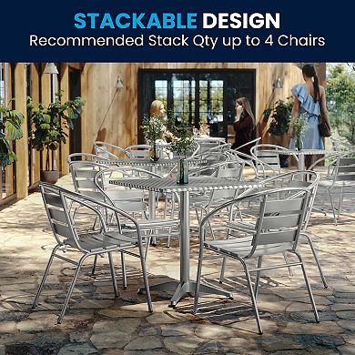 Flash Furniture 27.5-in. Square Patio Table & Chair 5-piece Set
