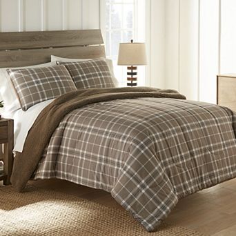 Micro Flannel® Sherpa Reverse Comforter Set with Shams