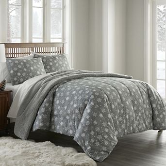 Micro Flannel® Sherpa Reverse Comforter Set with Shams