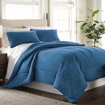 Micro Flannel® Sherpa Reverse Comforter Set with Shams