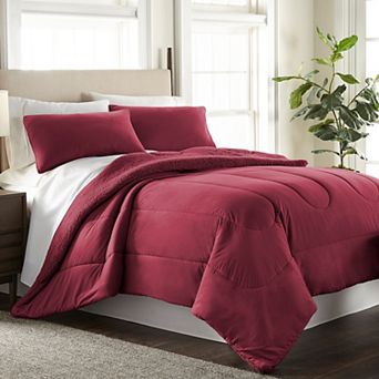 Micro Flannel® Sherpa Reverse Comforter Set with Shams