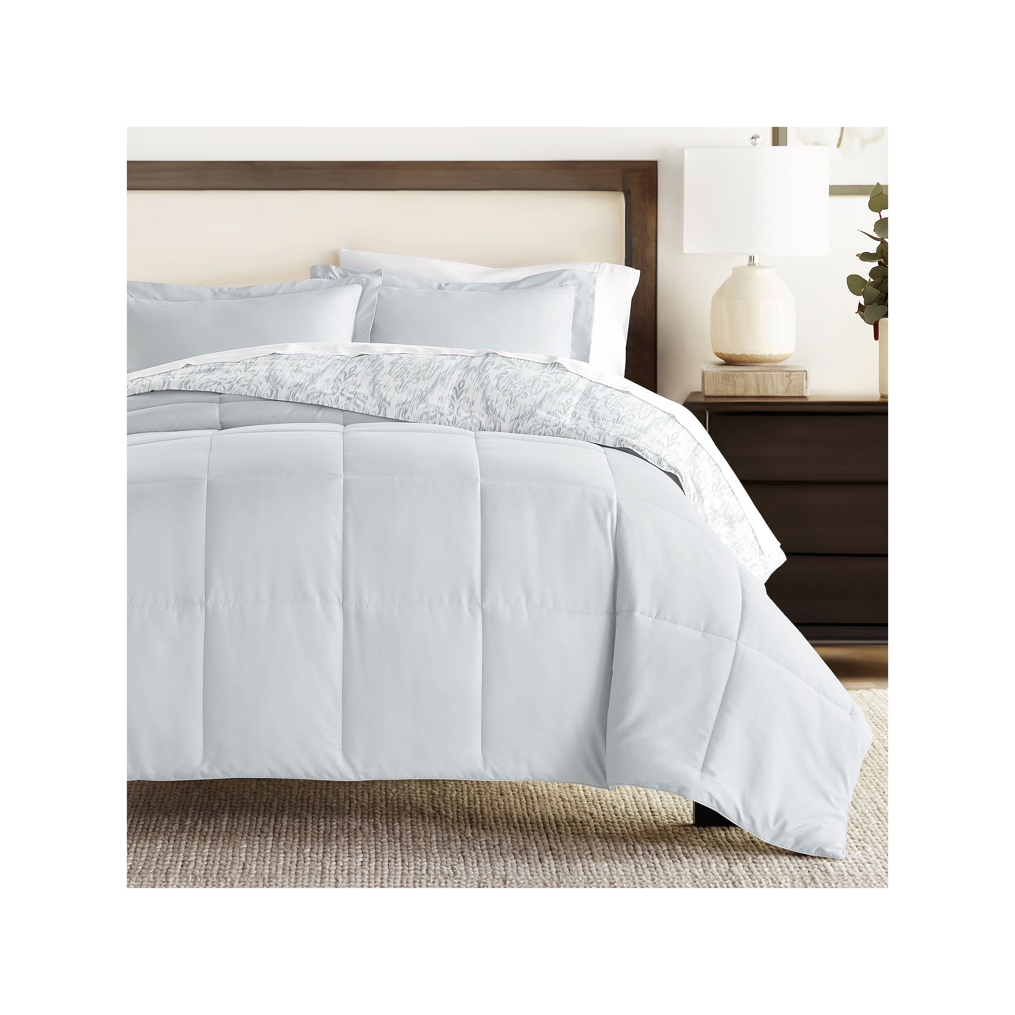 Home Collection Premium Down-Alternative English Countryside Reversible Com