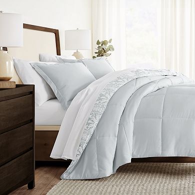 Home Collection Premium Down-Alternative English Countryside Reversible Comforter Set