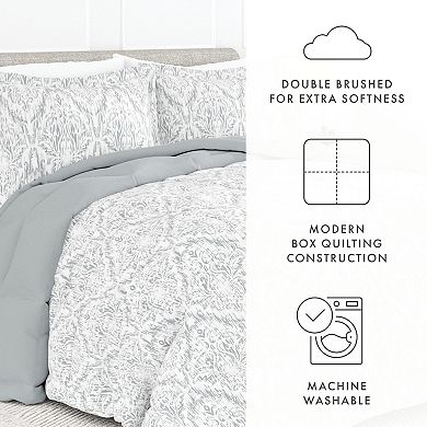 Home Collection Premium Down-Alternative English Countryside Reversible Comforter Set