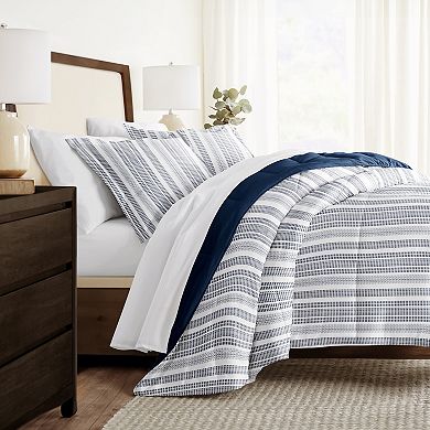 Home Collection Premium Down-Alternative Farmhouse Dreams Reversible Comforter Set