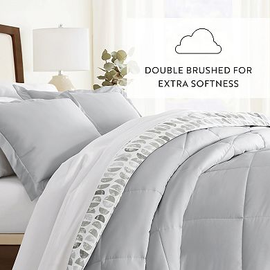 Home Collection Premium Down-Alternative Moonlight Stars Reversible Comforter Set
