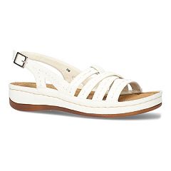 Womens White Easy Street Sandals - Shoes | Kohl's