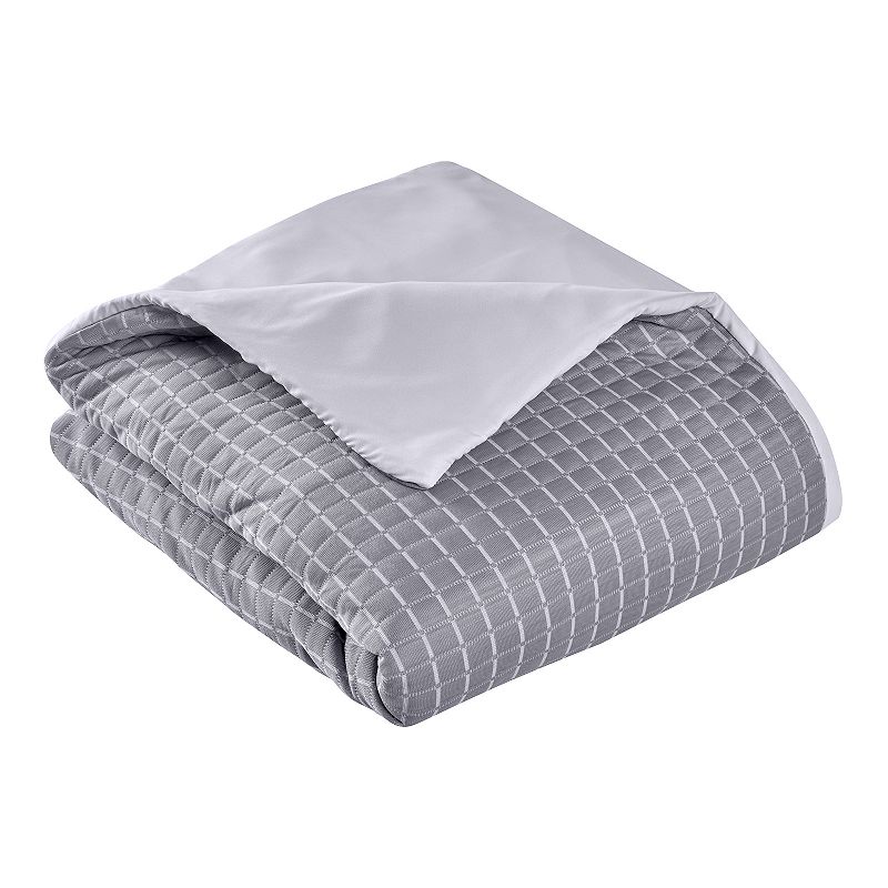 Sealy Kids 6lb Weighted Blanket With Removable Cool And Clean Cover, Grey,