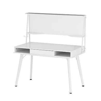 Techni Mobili Study Magnetic Dry Erase Computer Desk