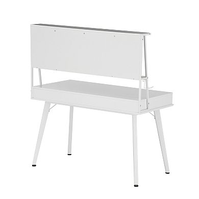 Techni Mobili Study Magnetic Dry Erase Computer Desk