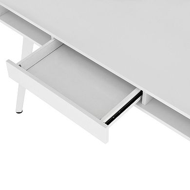 Techni Mobili Study Magnetic Dry Erase Computer Desk