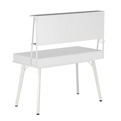 Techni Mobili Study Magnetic Dry Erase Computer Desk