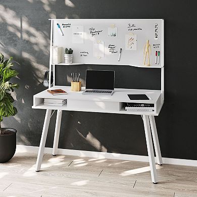 Techni Mobili Study Magnetic Dry Erase Computer Desk