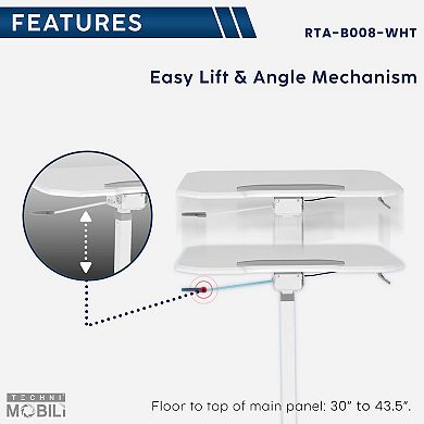 Techni Mobili Sit to Stand Laptop Computer Stand