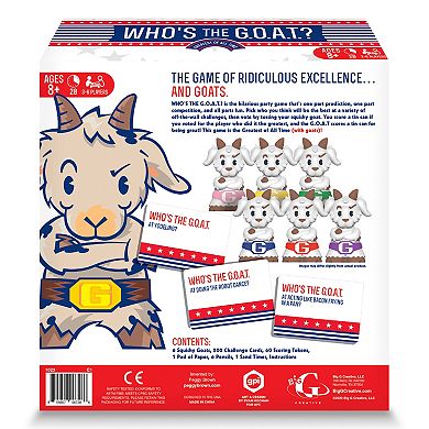 Who's the G.O.A.T.? Game by Big G Creative