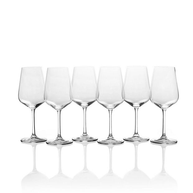 Mikasa Gianna White Wine Glasses, Set of 6