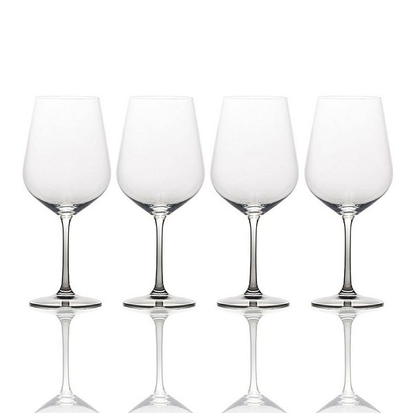 Mikasa Gianna Ombre Red Wine Glasses, Set of 4