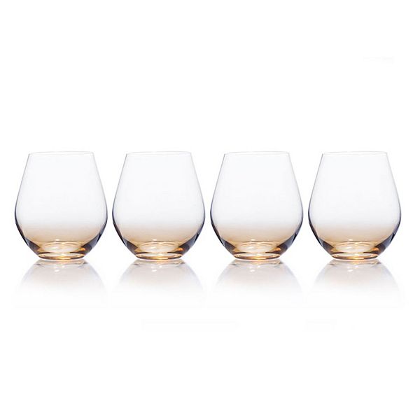 Mikasa Gianna All Purpose Stemless Wine Glasses, Set of 6