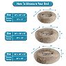 Canine Creations Donut Round Dog Pet Bed