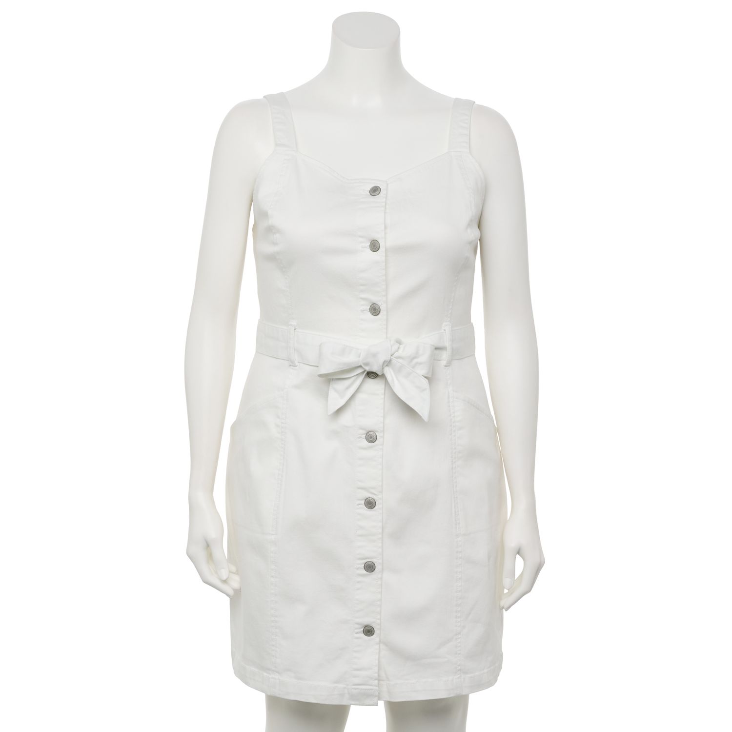 junior plus size white dresses