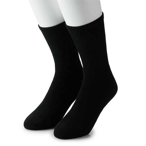 Men's New Balance® 2-pack Wellness Non-Binding Crew Socks