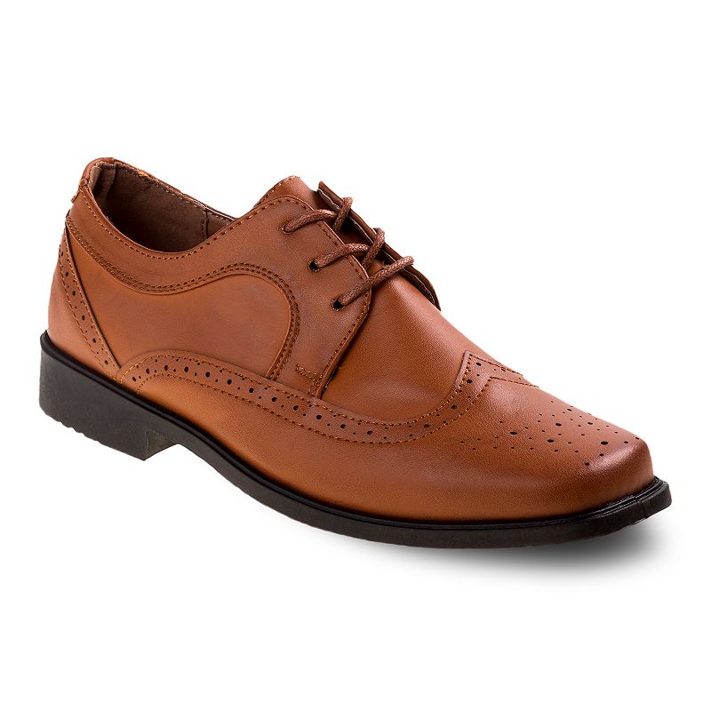 Josmo Classic Boys Wingtip Dress Shoes, Boys, Size: 13, Lt Brown