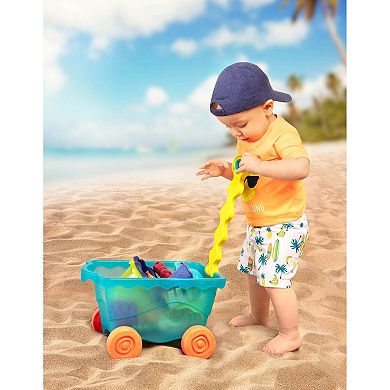 Battat B. toys Travel Beach Wagon Set