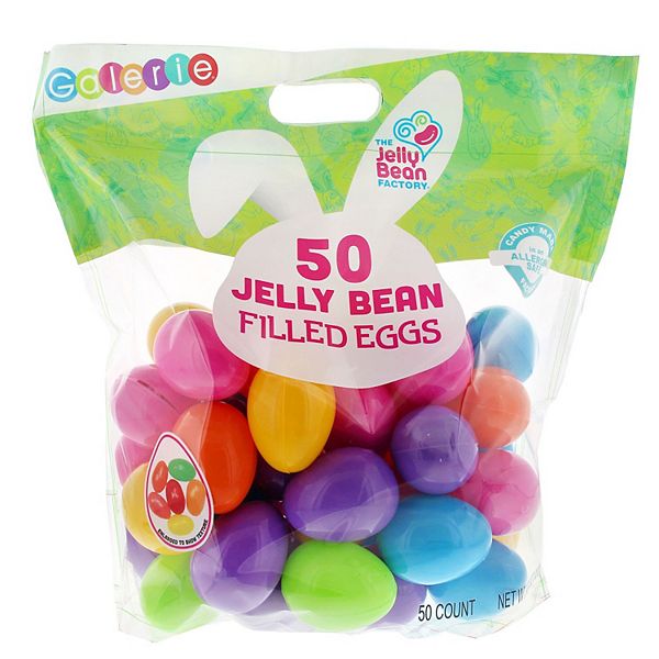 Mondelez Confection 50 Jelly Bean Filled Plastic Eggs