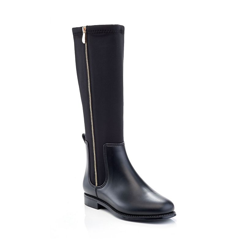 Henry Ferrera Marsala-777 Womens Rain Boots, Size: 8, Black