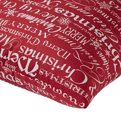 Greendale Home Fashions Holiday Throw Pillow